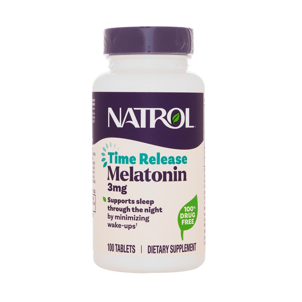 [Natrol]メラトニンタイムリリース3mg 【1本100錠】