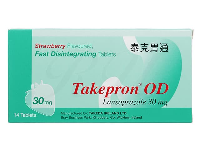 タケプロンOD30mg 【1箱14錠】