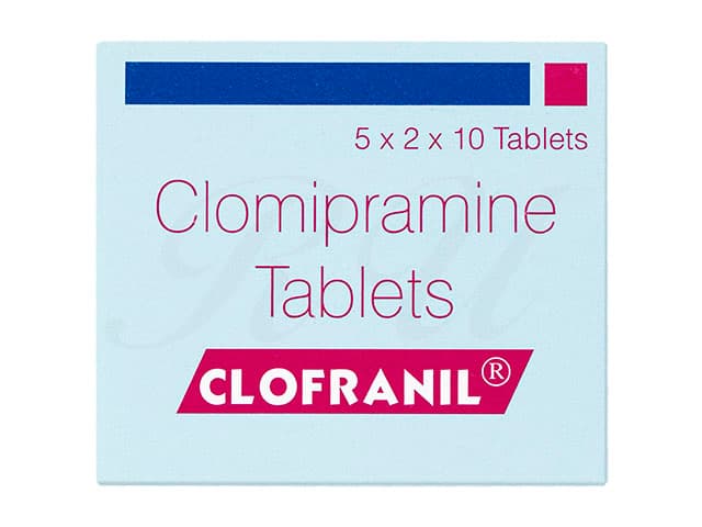 [アナフラニールジェネリック]クロフラニル25mg 【1箱100錠】