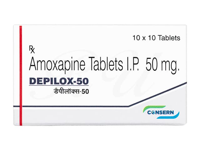 [アモキサンジェネリック]デピロックス50mg 【1箱100錠】