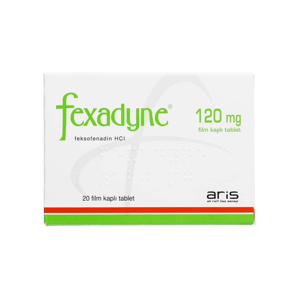[アレグラジェネリック]フェキソフェナジン120mg 【1箱20錠】