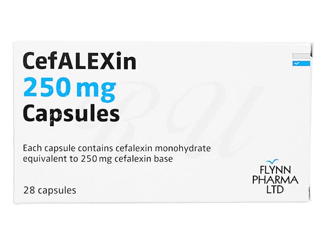 [ケフレックス同成分]セファレキシン250mg カプセル 【1箱28カプセル】