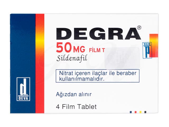 [バイアグラジェネリック]デグラ50mg 【1箱4錠】