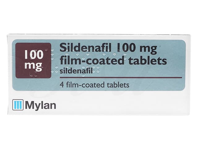 [バイアグラジェネリック]シルデナフィル100mg 【1箱4錠】