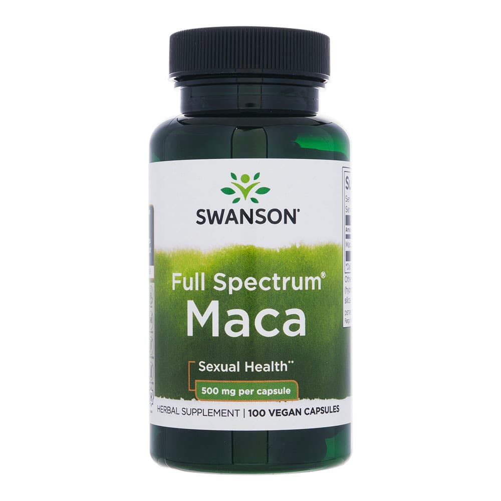 [SWANSON]マカ500mg 【1本100ベジカプセル】