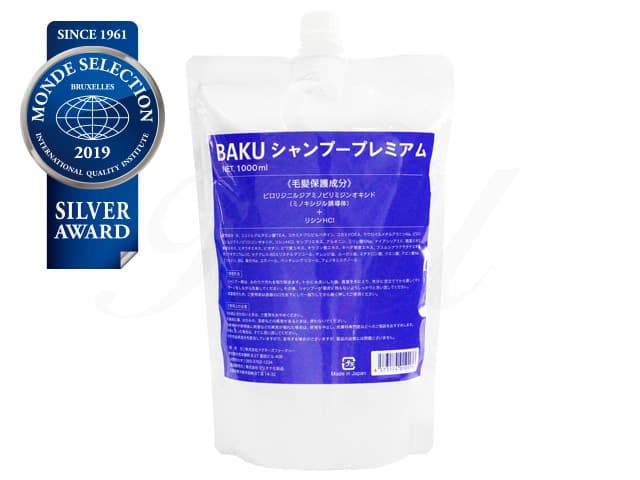 [Doctors pharmacy]ドクターズファーマシー BAKU シャンプープレミアム(大容量詰め替えパック) 【1袋1000ml】