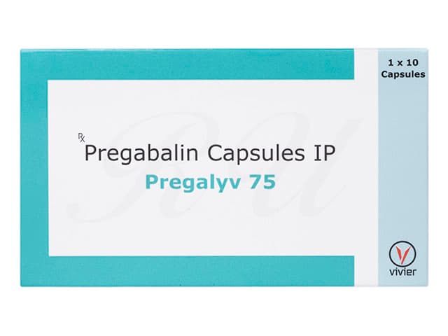 [リリカジェネリック]プレガリブ75mg 【1箱10カプセル】