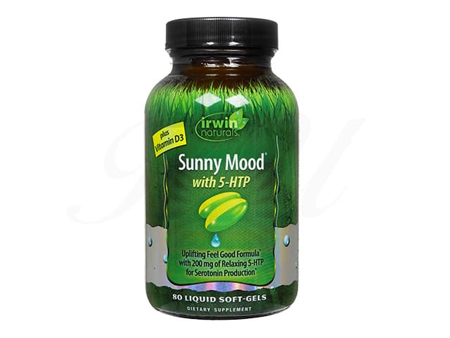 [irwin naturals]サニームードwith5-HTP 【1本80リキッドソフトジェル】