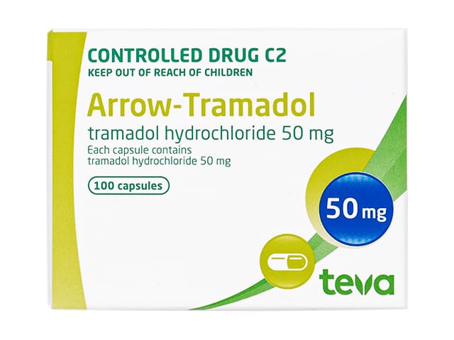 [トラマールジェネリック]トラマドール50mg 【1箱100カプセル】