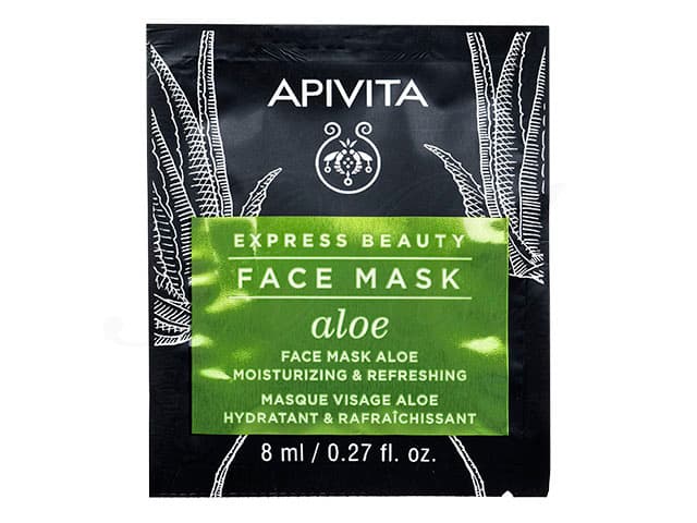 [APIVITA]モイスチュアライジング＆リフレッシングフェイスマスク(アロエ) 【1袋8ml×2パック】