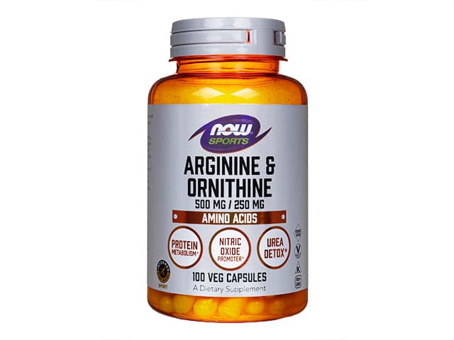 [nowSPORTS]アルギニン＆オルニチン500mg/250mg 【1本100ベジカプセル】