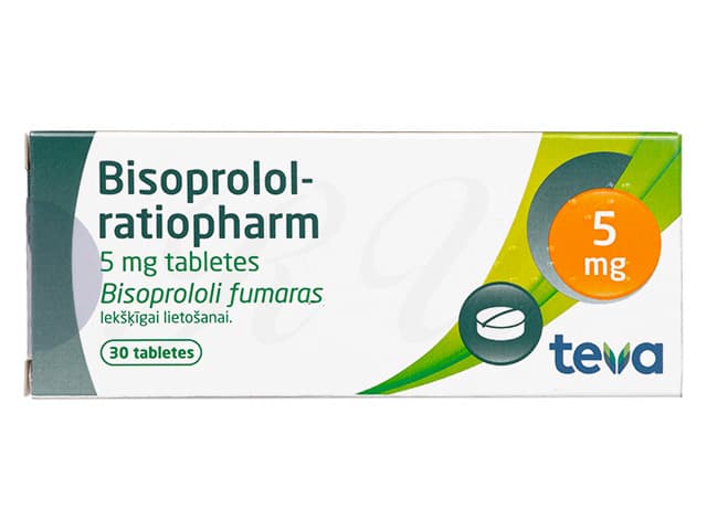 [メインテートジェネリック]ビソプロロール5mg 【1箱30錠】