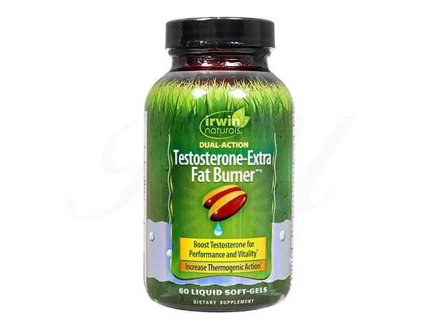 [irwin naturals]テストステロンエクストラファットバーナー 【1本60リキッドソフトジェル】