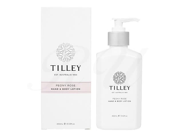 [TILLEY]ハンド＆ボディローション(ピオニーローズ) 【1本400ml】