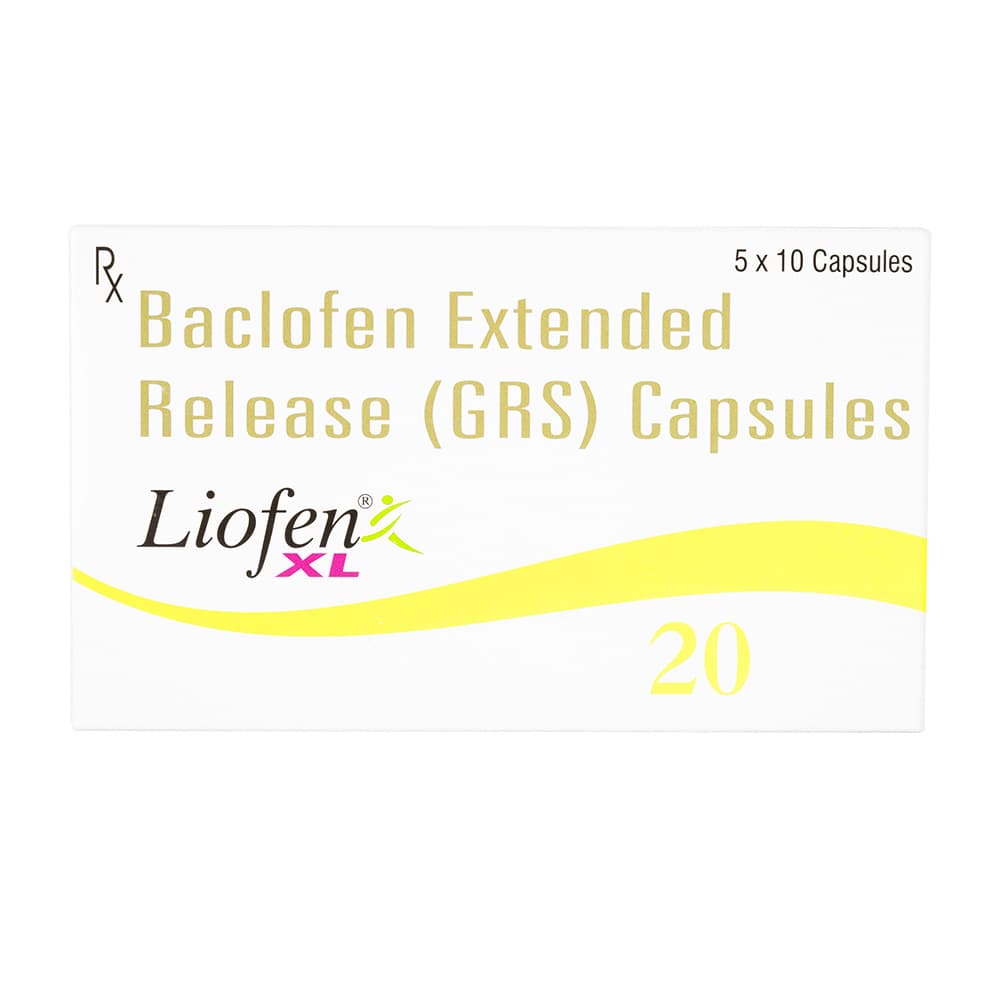 [リオレサールジェネリック]リオフェンXL20mg 【1箱50カプセル】