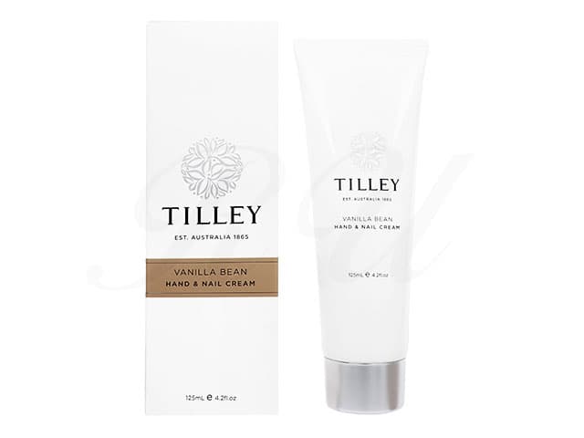 [TILLEY]ハンド＆ネイルクリーム(バニラビーン) 【1本125ml】