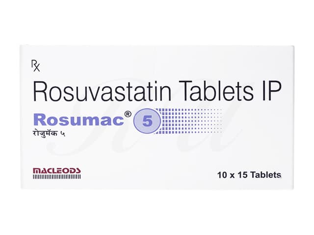 [クレストールジェネリック]ロスマック5mg 【1箱150錠】