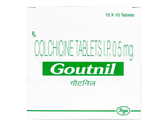 [コルヒチンジェネリック]グーニル0.5mg 【1箱150錠】