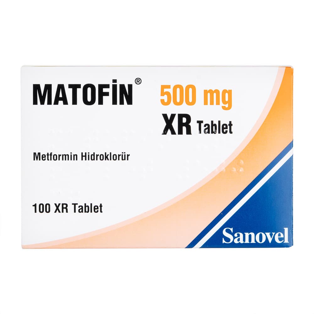 [メトグルコジェネリック]マトフィンXR500mg 【1箱100錠】