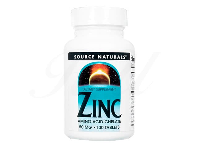[SOURCE NATURALS]ジンク50mg 【1本100錠】