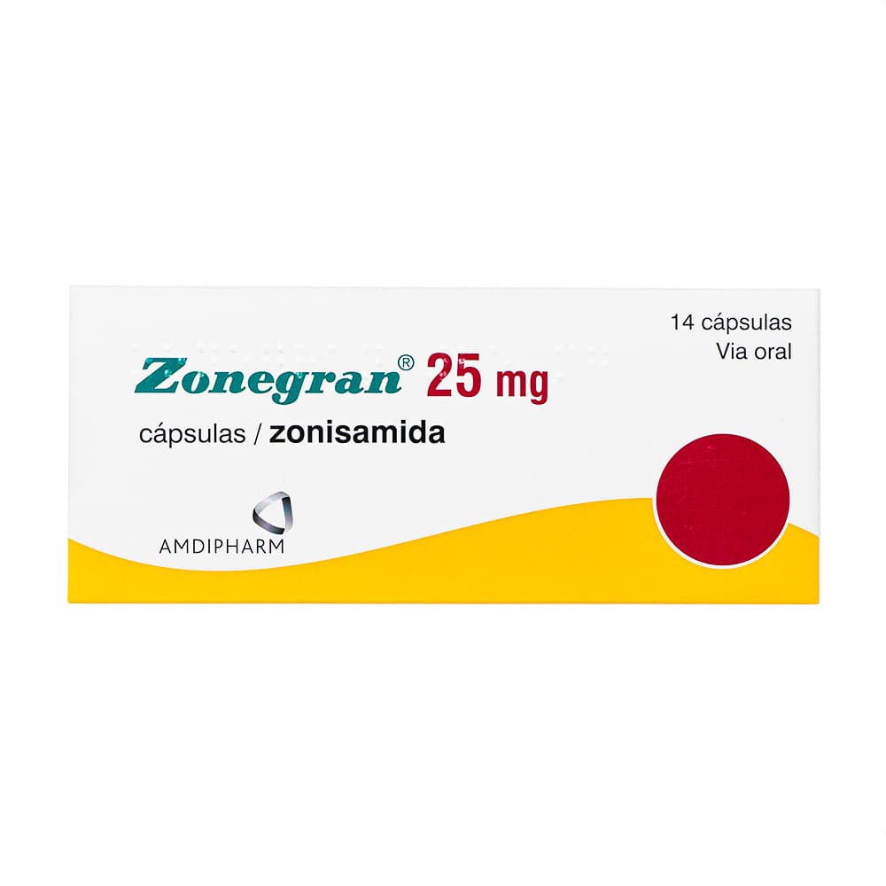 [エクセグランジェネリック]ゾネグラン25mg 【1箱14カプセル】