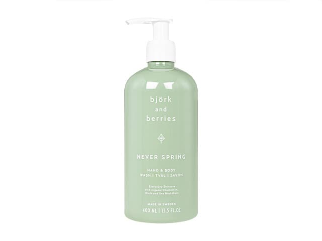 [bjork and berries]ネバースプリング ハンド＆ボディウォッシュ 【1本400ml】