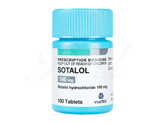 [ソタコールジェネリック]ソタロール160mg 【1本100錠】