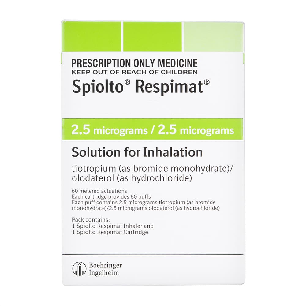 スピオルトレスピマット2.5mcg/2.5mcg 【1箱60回分】