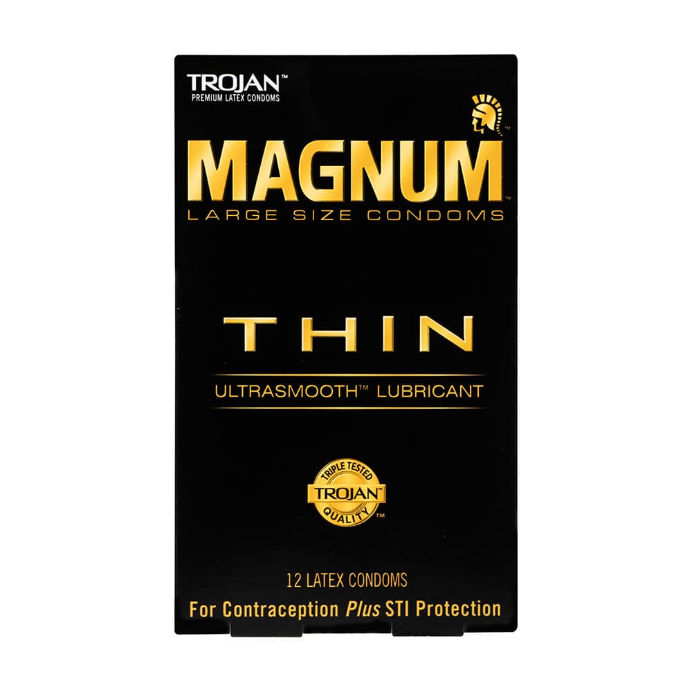 [TROJAN]マグナム ラージサイズコンドーム(薄型) 【1箱12個】