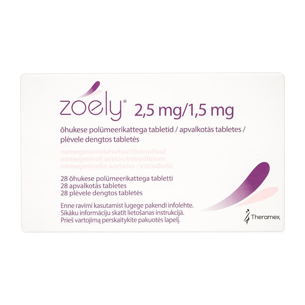 ゾーリー2.5mg/1.5mg 【1箱28錠】