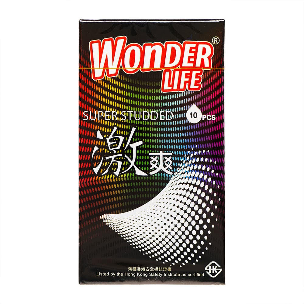 [WONDER LIFE]スーパースタディッド 激爽(コンドーム) 【1箱10個】