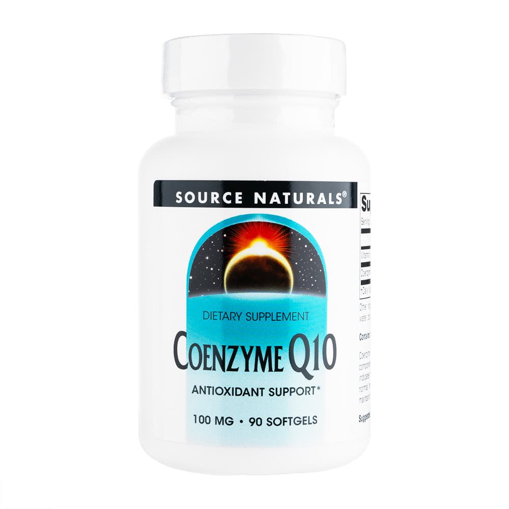 [SOURCE NATURALS]コエンザイムQ10_100mg 【1本90ソフトジェル】
