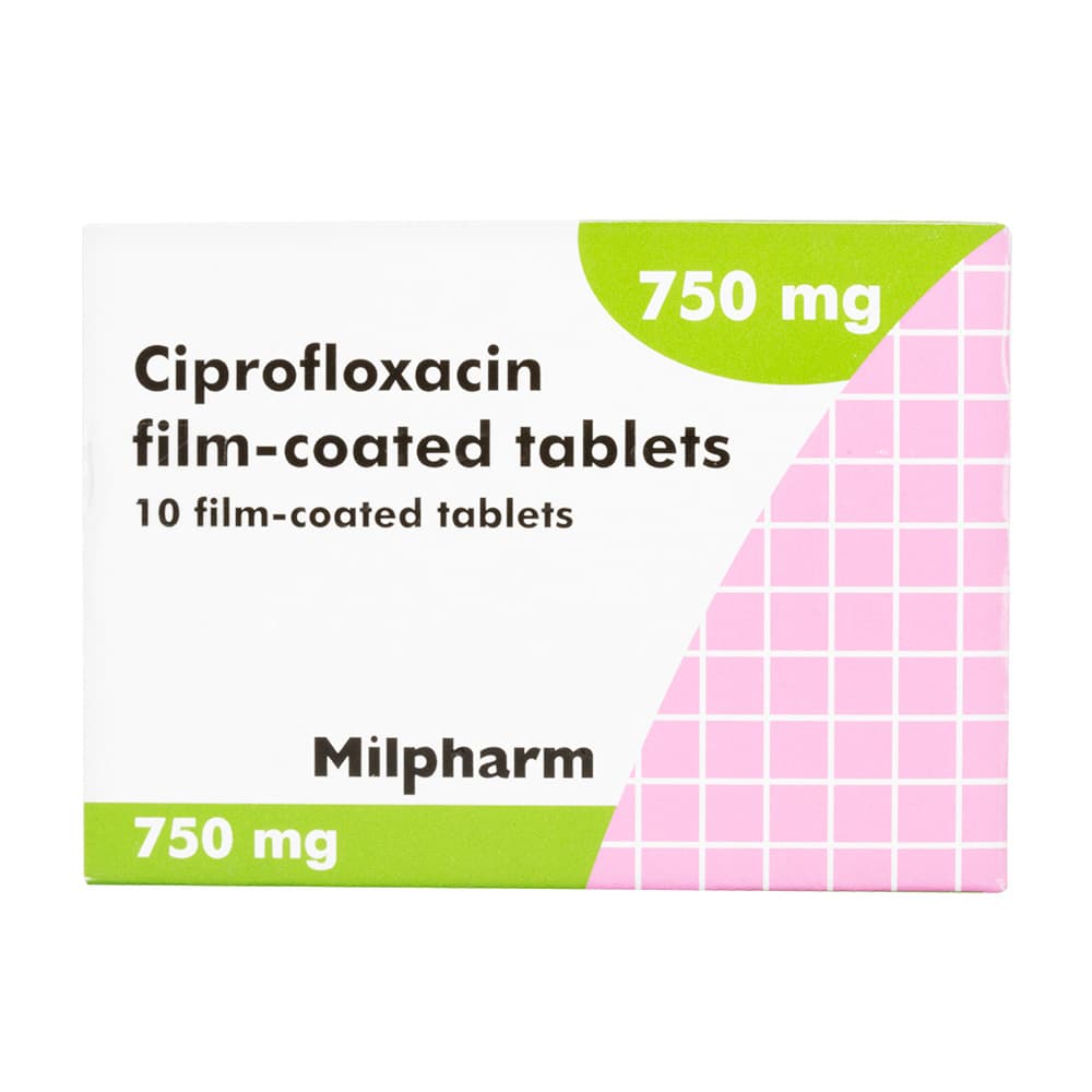 [シプロキサンジェネリック]シプロフロキサシン750mg 【1箱10錠】