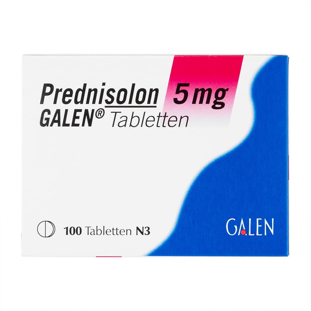 [プレドニン同成分]プレドニゾロン5mg 【1箱100錠】