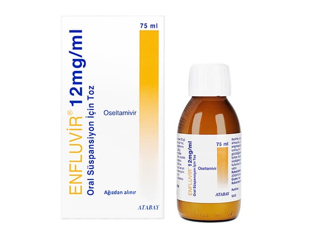 [タミフルジェネリック]エンフルビル懸濁用粉末12mg/mL 【1本75ml】