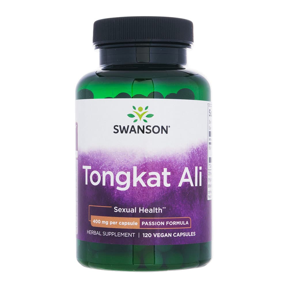 [SWANSON]トンカットアリ400mg 【1本120ベジカプセル】