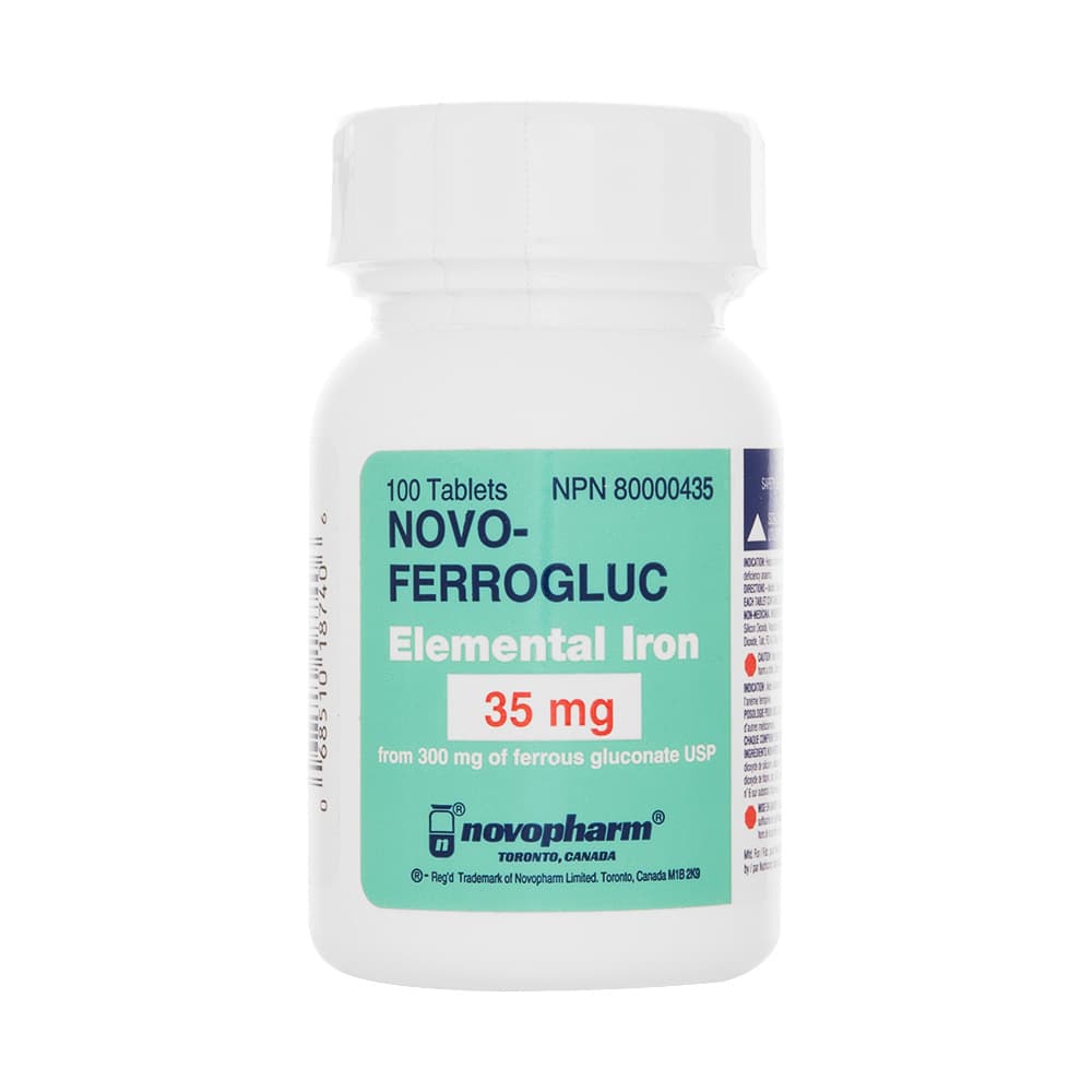 NOVO-フェログルックエレメンタルアイアン35mg100錠 【1本100錠】